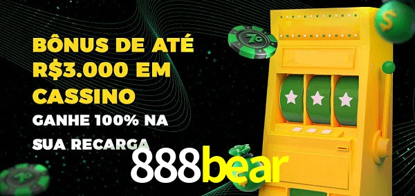 888bear melhor bônus de depósito