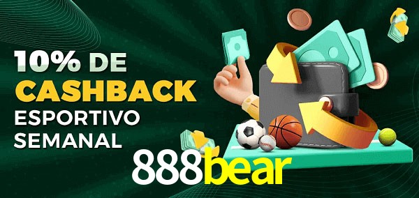 10% de bônus de cashback na 888bear